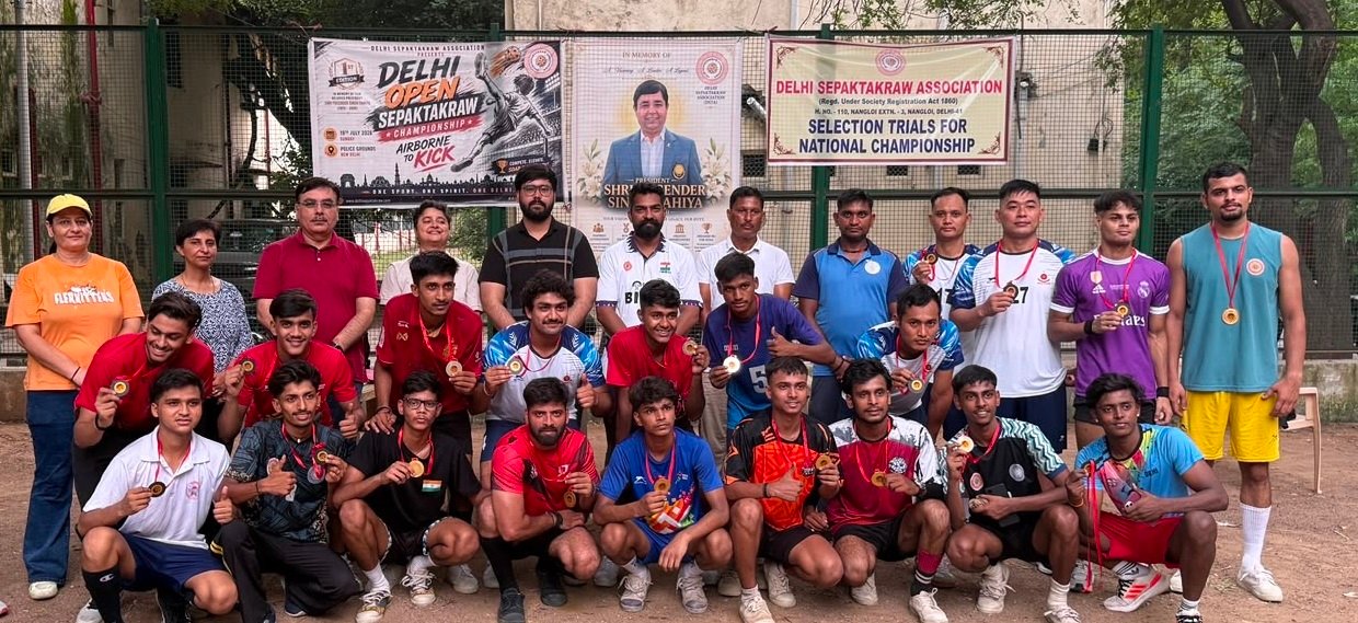  Delhi Open Sepak Takraw Championship
1st Edition 19-07-2026